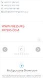 Mobile Screenshot of pressure-fryers.com